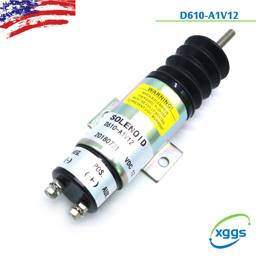 One D610-A1V12 D610A1V12 fast solenoid valve suitable for 12V dual coil pull solenoid valve GN-20780