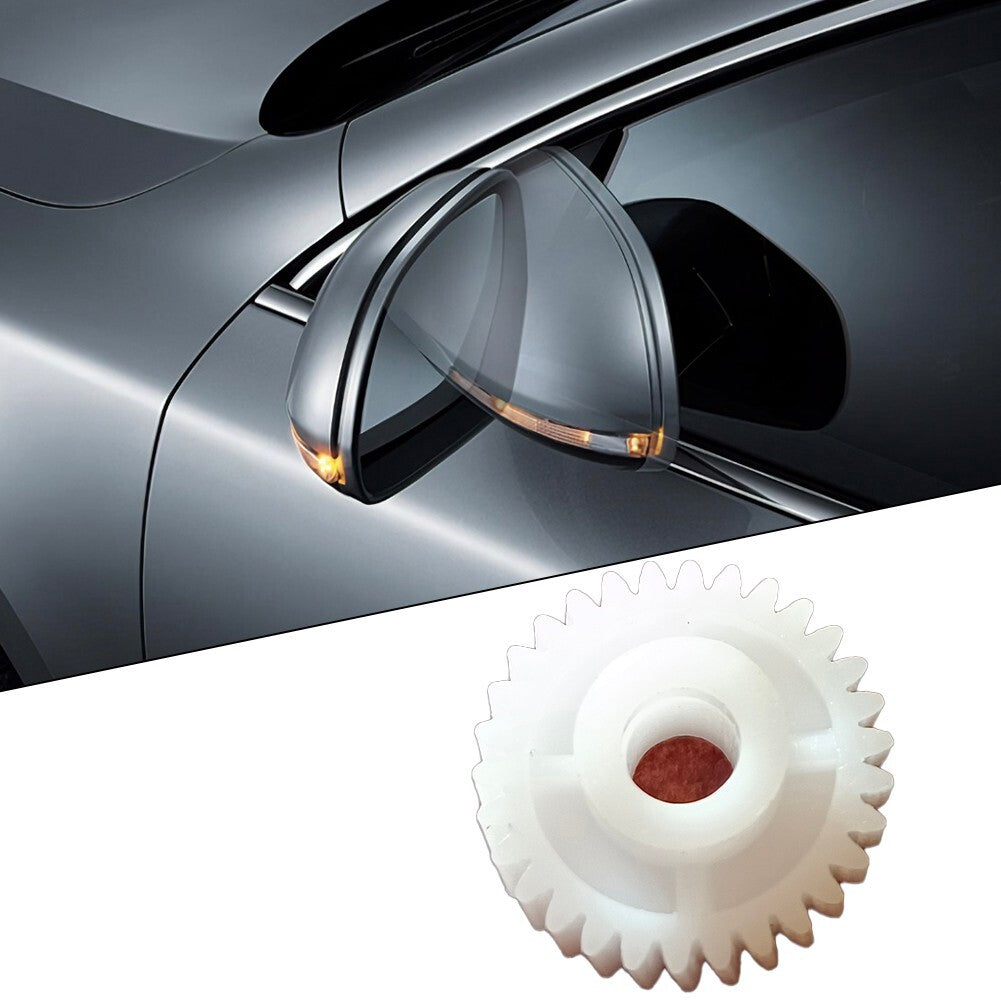 High-strength 30T white plastic folding mirror motor gear suitable for modern Santa Fe/