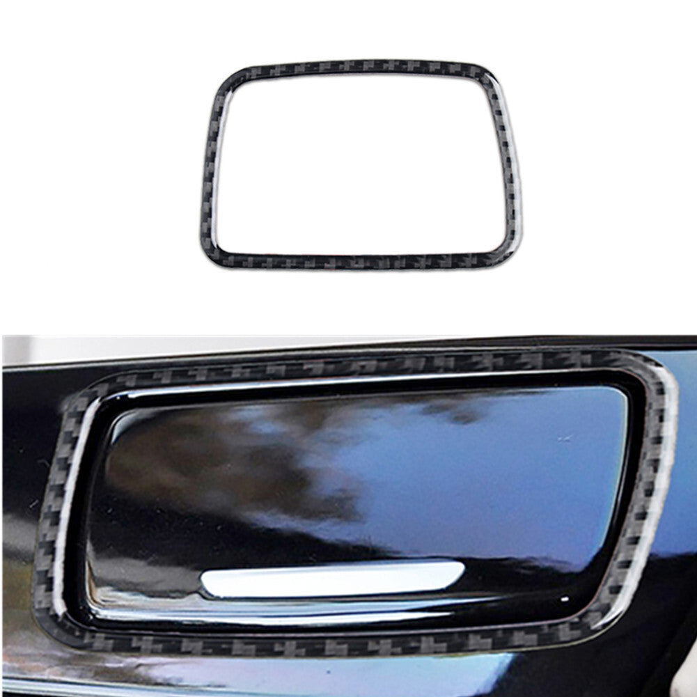 Carbon Fiber Ashtray Decorative Frame Cover Trim for BMW 5 Series F10 2011-2017