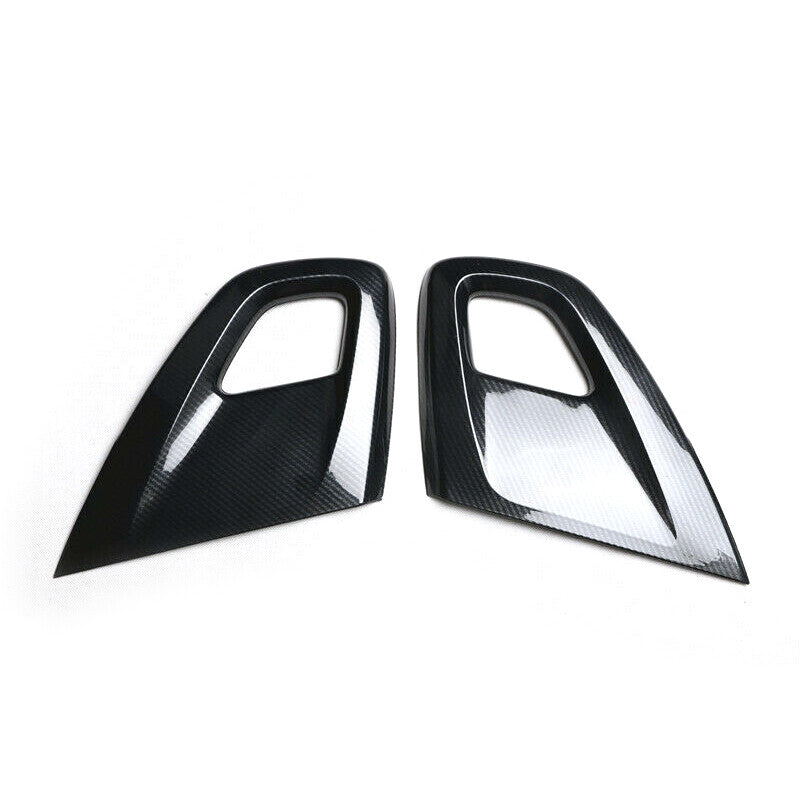 Pair Inner Door Armrest Panel Trim Cover Decor Fit for Hyundai for Veloster 2012-17