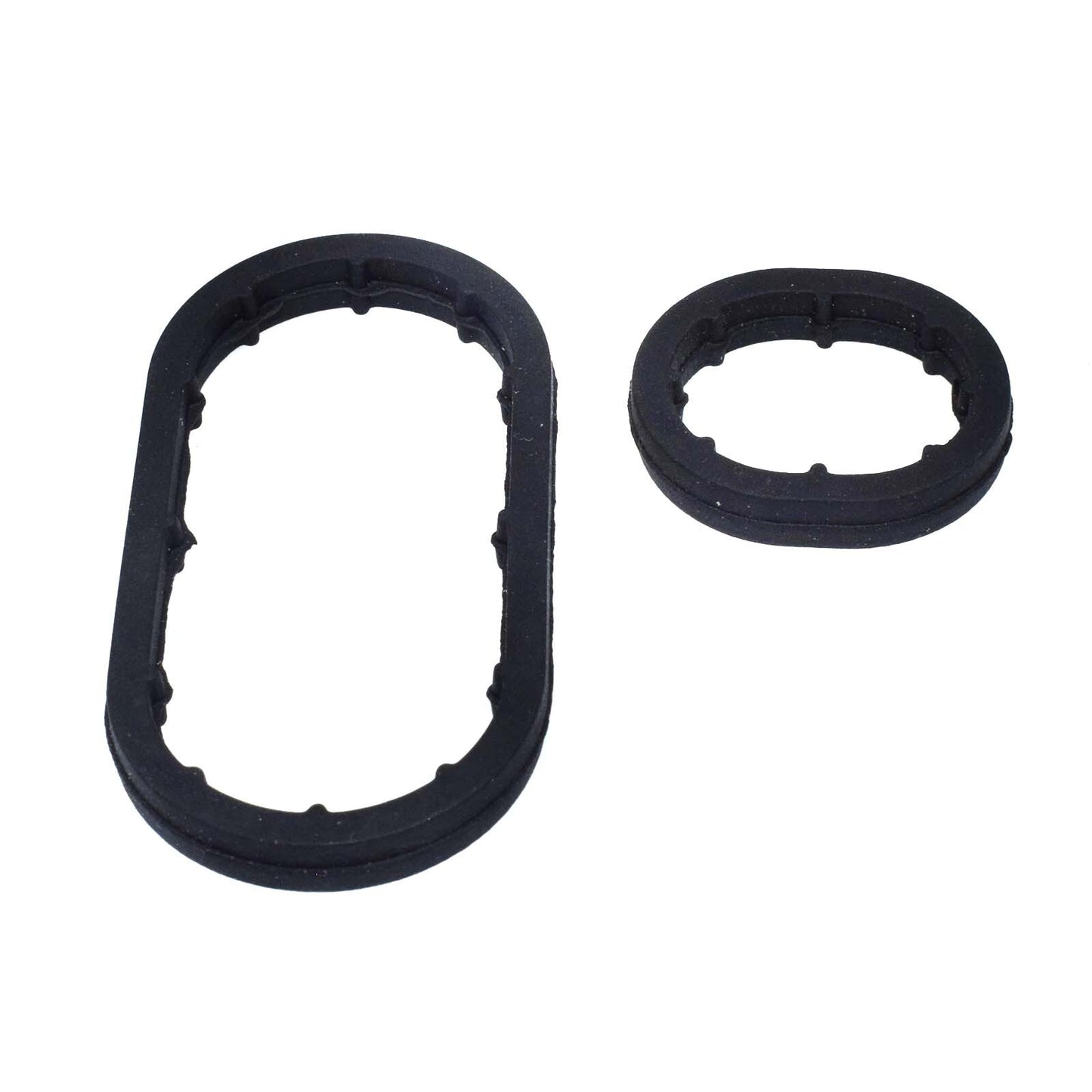 Engine Oil Cooler Seal Ring Gasket Set for Mercedes-Benz 1121840261 1121840361