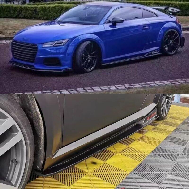 carbon fiber side skirt blades for Audi TT Sline MK3 TTS TTRS 2015-22024