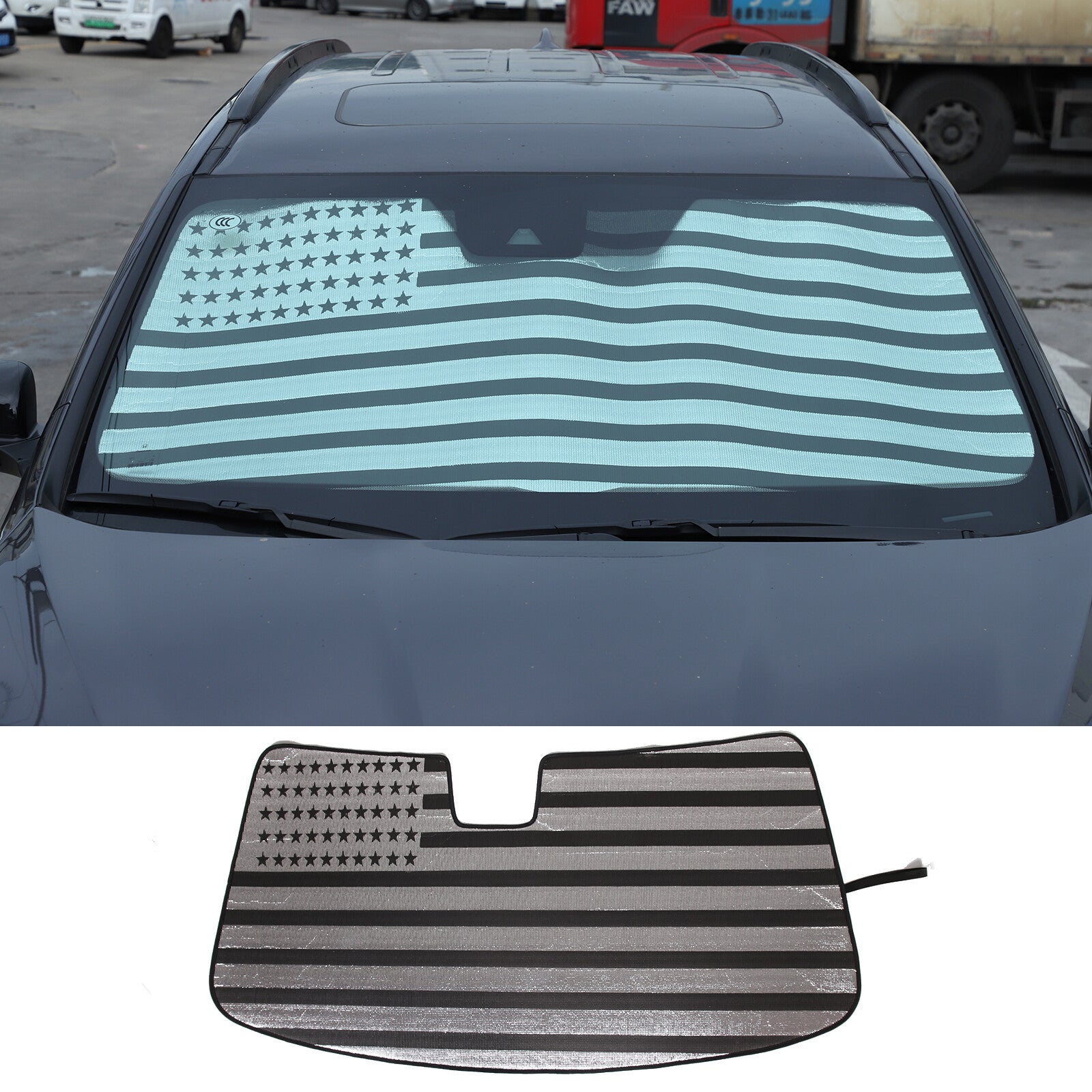 21-Piece Carbon Fiber Exterior Center Control Cover Kit for Hummer H2 2003-2007