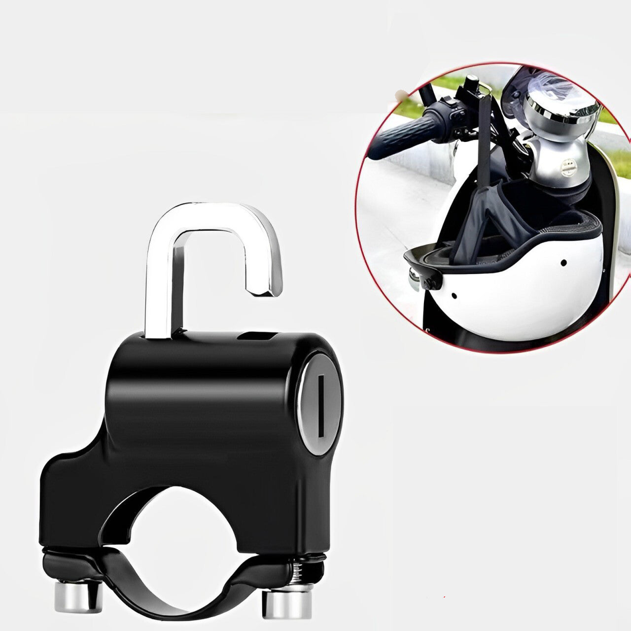 Motorcycle Helmet Lock, Motorbike Helmet Lock for Electric Motorbike