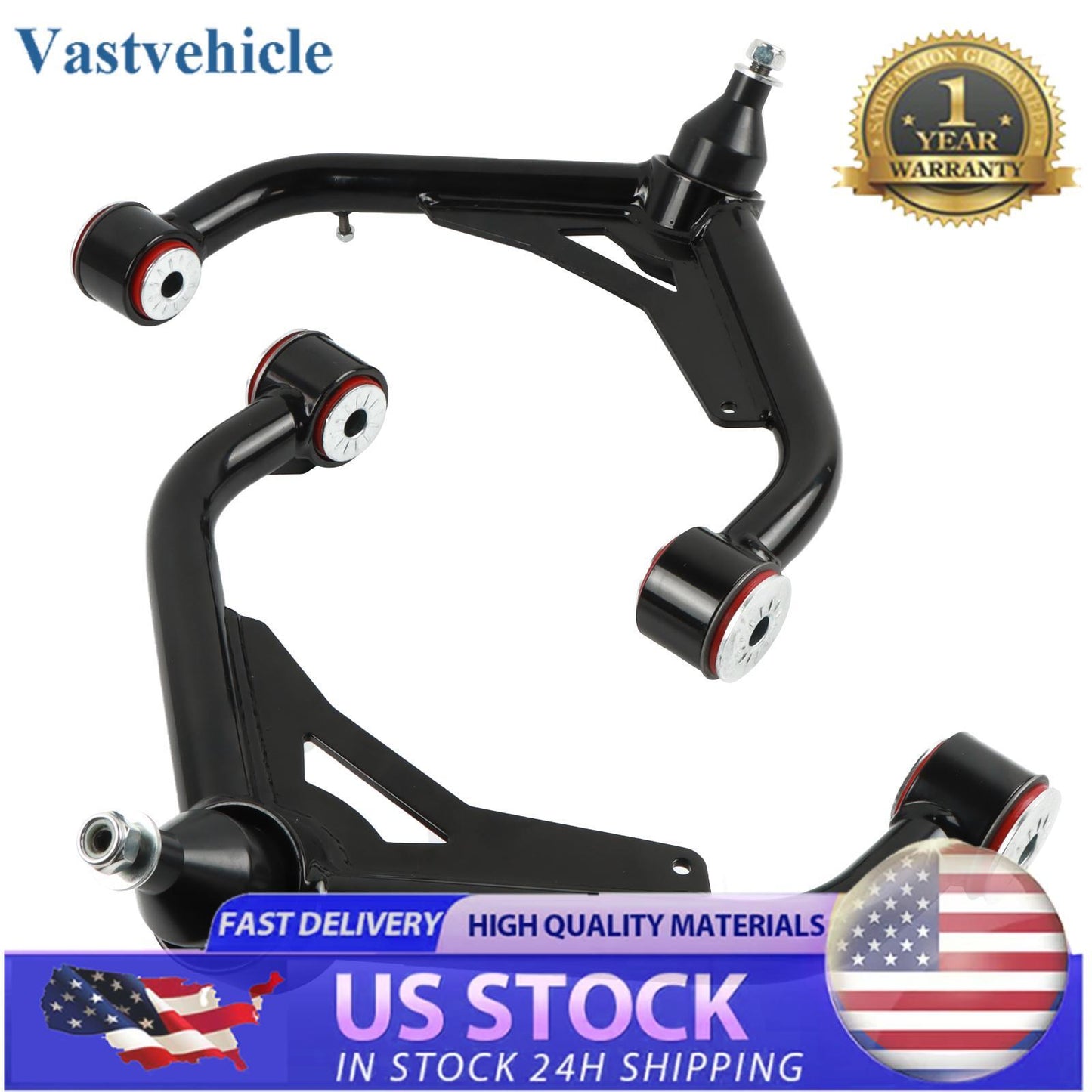 2-4 Lift Front Upper Control Arms for Chevy Silverado 2000-2010 for GMC for Sierra HD