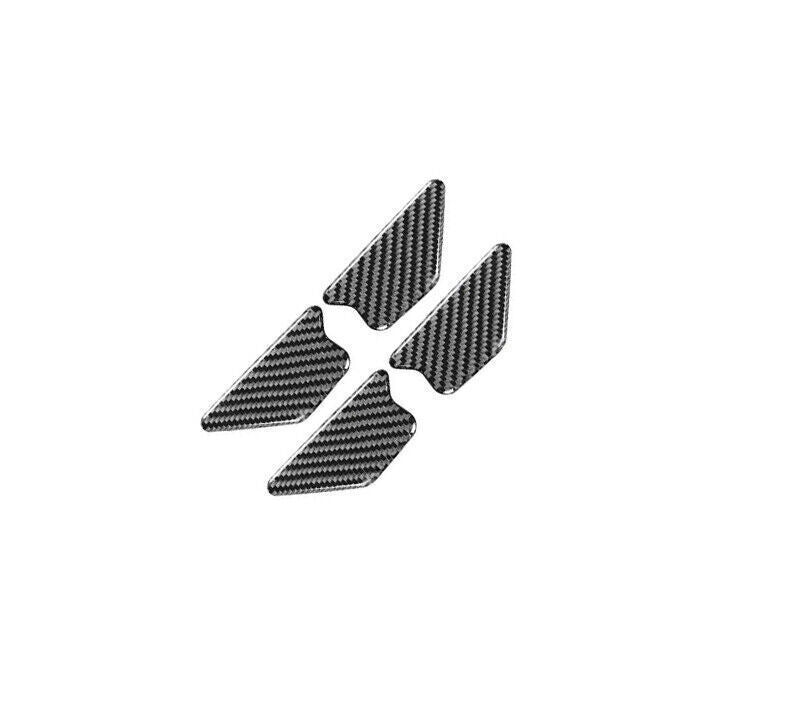 Fit for Audi Q3 2015-18 Real Carbon Fiber Inner Door Bowl Sticker Cover Trim 4P