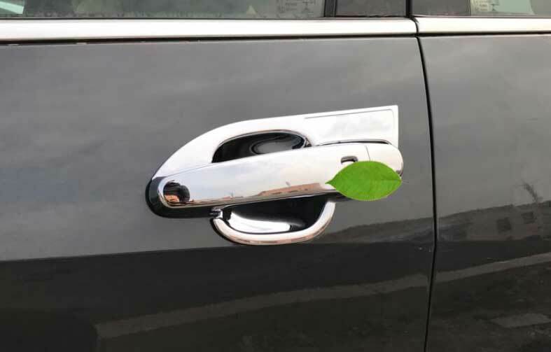 8P for Chevrolet Malibu 2019-24 Chrome ABS Exterior Side Door Handle Cover Trims