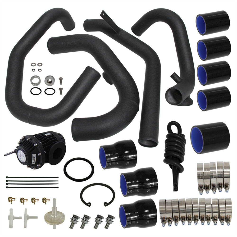 Intercooler Piping Kit + BOV Kit for VW for Jetta for Golf GTI MK4 1.8T 1998-2005 Black