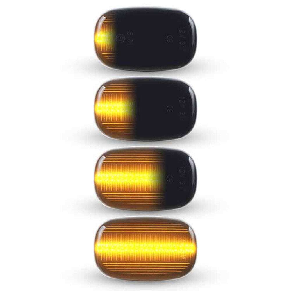 for Toyota Hilux SR5 Beige MK6 Cute E T Pickup Dynamic LED Side Marker Light 2X