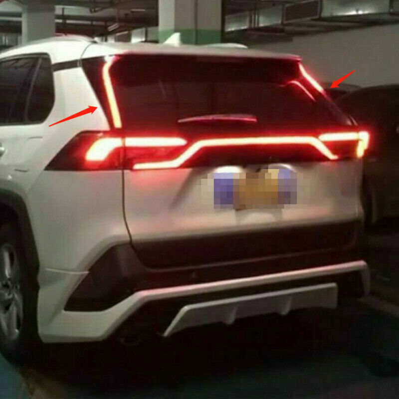 LED Reflector Rear Trunk Pillar Light for Toyota RAV4 2019-2024 Brake Tail Lamp