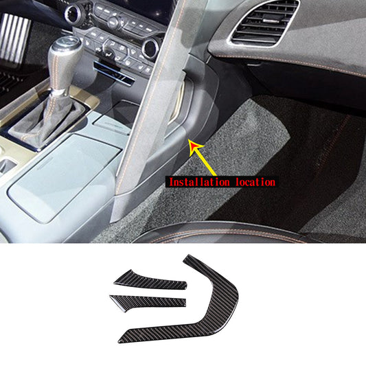 Blue aluminum alloy rearview mirror adjuster and volume cutter suitable for Toyota Tacoma 16-19