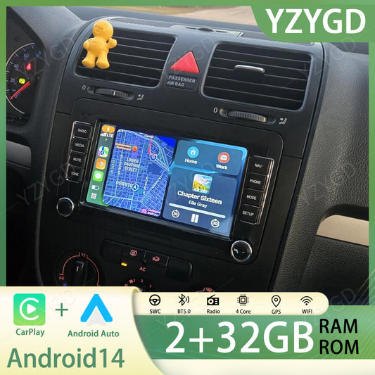 for VW for Jetta for Tiguan CC for Passat 7 Android Apple Carplay Car Stereo Radio GPS Navi