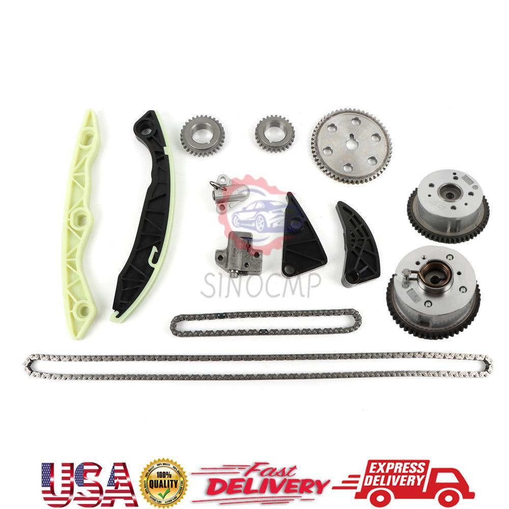 G4KC Timing Chain Kit  VVT Gears for Hyundai for Kia Rondo Sonata Optima DOHC 2.4L