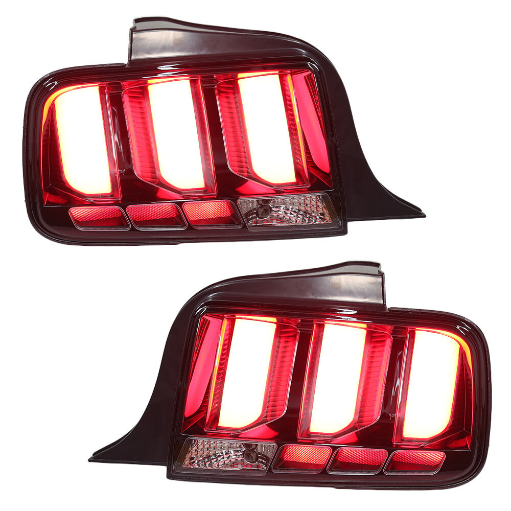 2× for Ford for Mustang 2005-2009 Tail Light Tail Lamp L+R 6R3Z13404AB