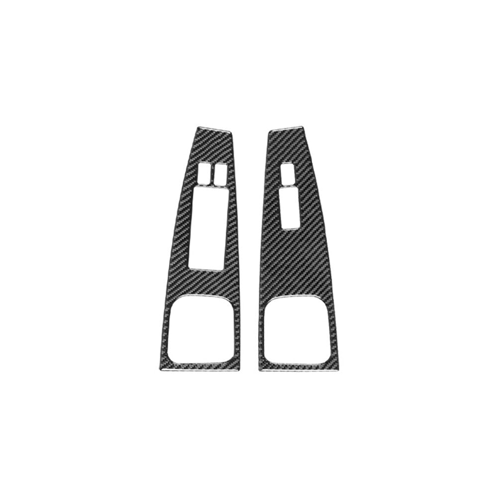 2Pcs Rear Window Switch Button Trim Cover for Nissan Quest 2004-2006 Type B
