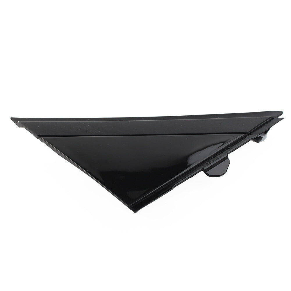 for Fiat 500 2012-19 1SH17KX7AA Car Glossy Black Door Mirror Flag Cover Molding