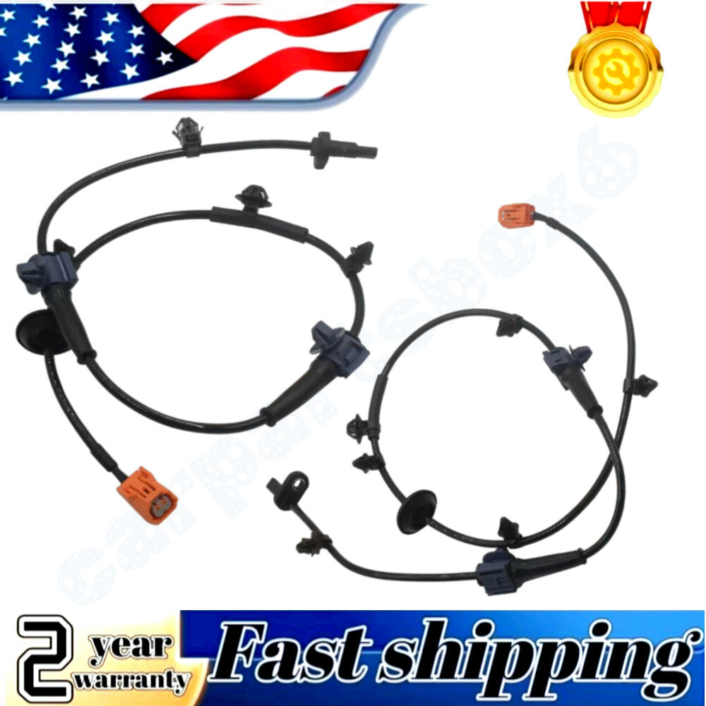 2 x Front and Left/Right ABS Wheel Speed Sensors for Honda Fit 2003-2008