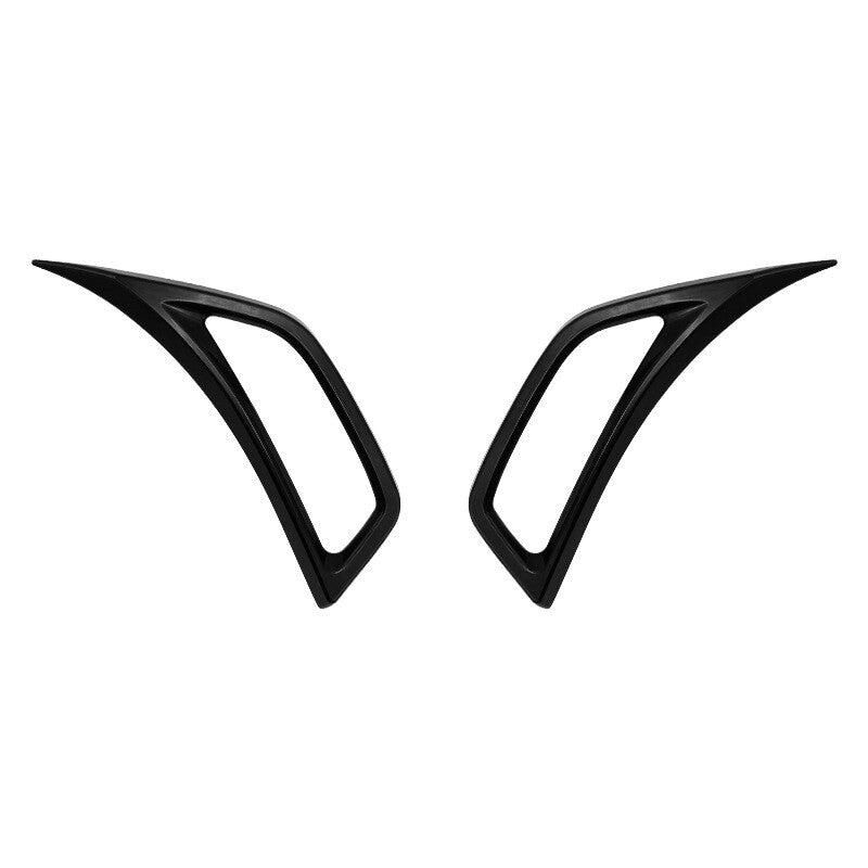 Black Car Fender Air Vent Outlet Cover Trim for Jeep for Wrangler JL JT 2018-2023
