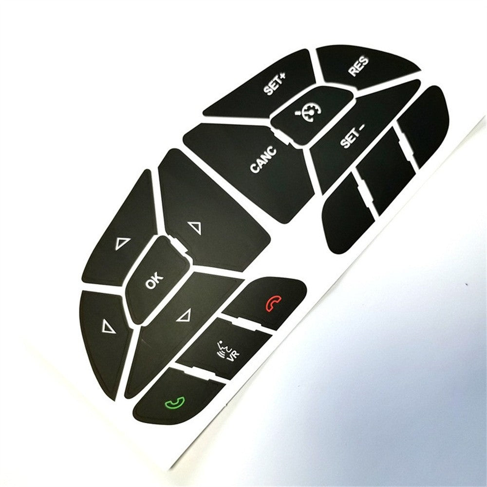 Steering Wheel Button Repair Decal Sticker Repair for DODGE for CHARGER 2016-2022