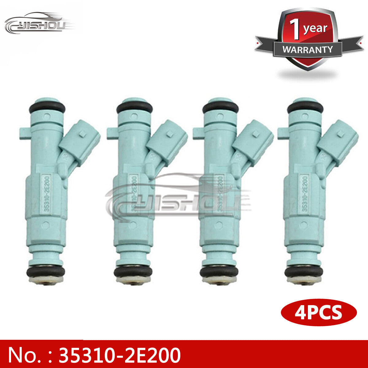 4x 35310-2e200 353102e200 automotive fuel injector nozzles suitable for Hyundai Xi35 and for Kia K5.