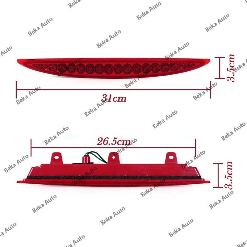1 piece for Ssangyong Rexton 2006-2017 Rear High 3Rd Third Brake Light Stop Light
