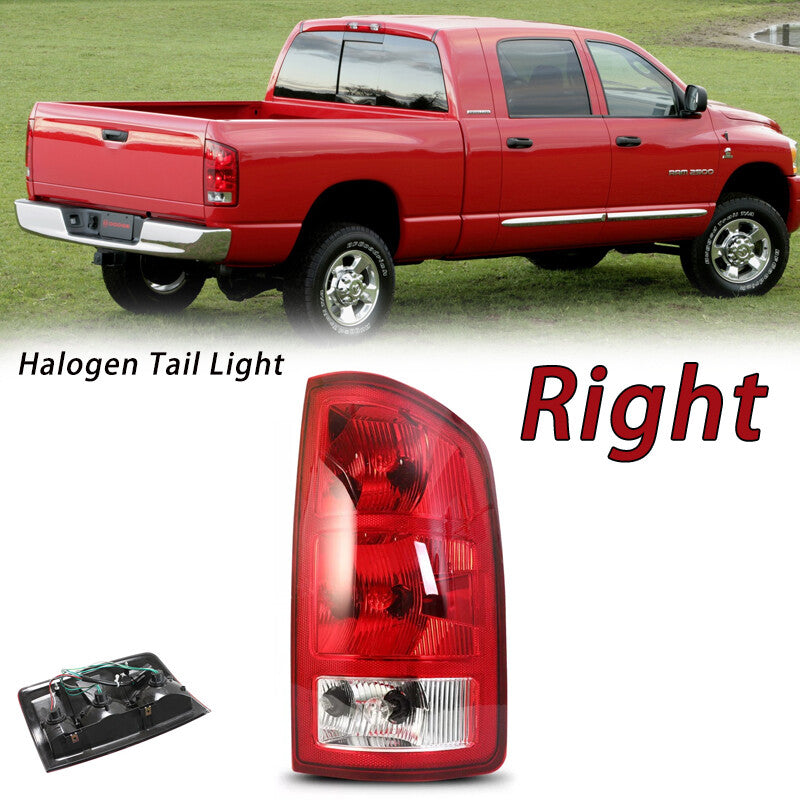 Right Rear Tail Light with Driving Light Brake Light for Dodge for Ram 2002-2006