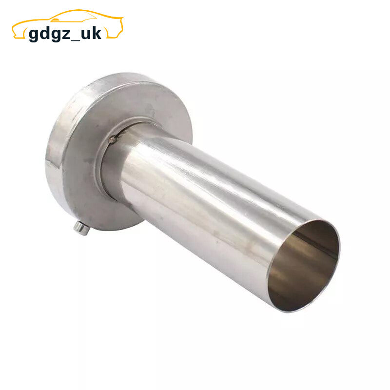3.5 Removable Stainless Muffler Silencer Insert Exhaust Tip Silver Universal
