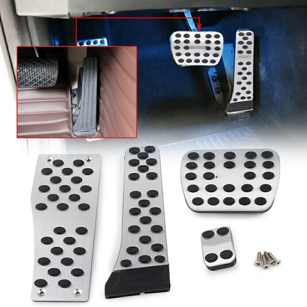 Gas Throttle Brake Pedal Cover for Benz 2015-2019 C Class 2016-2019 E/GLC Class