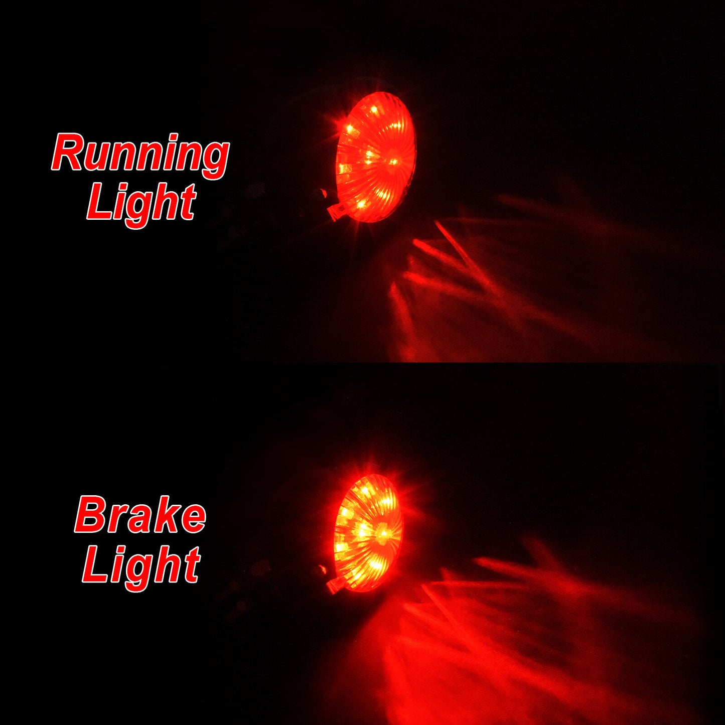 Motorcycle Rear Fender Tail Brake Stop Light Lamp Fit for Harley Chopper Bobber
