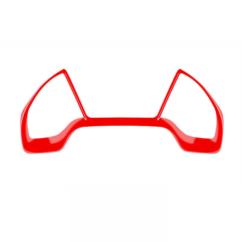 Dashboard Panel Frame Cover Trim 1PCS for Honda for Civic 10th 16-2021 Bright Red