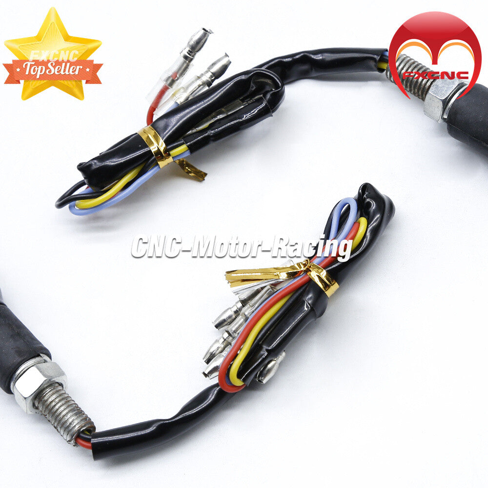 Motorcycle DC 12V 5.4W 4-Wire LED Flashing Turn Signal Light (Universal)