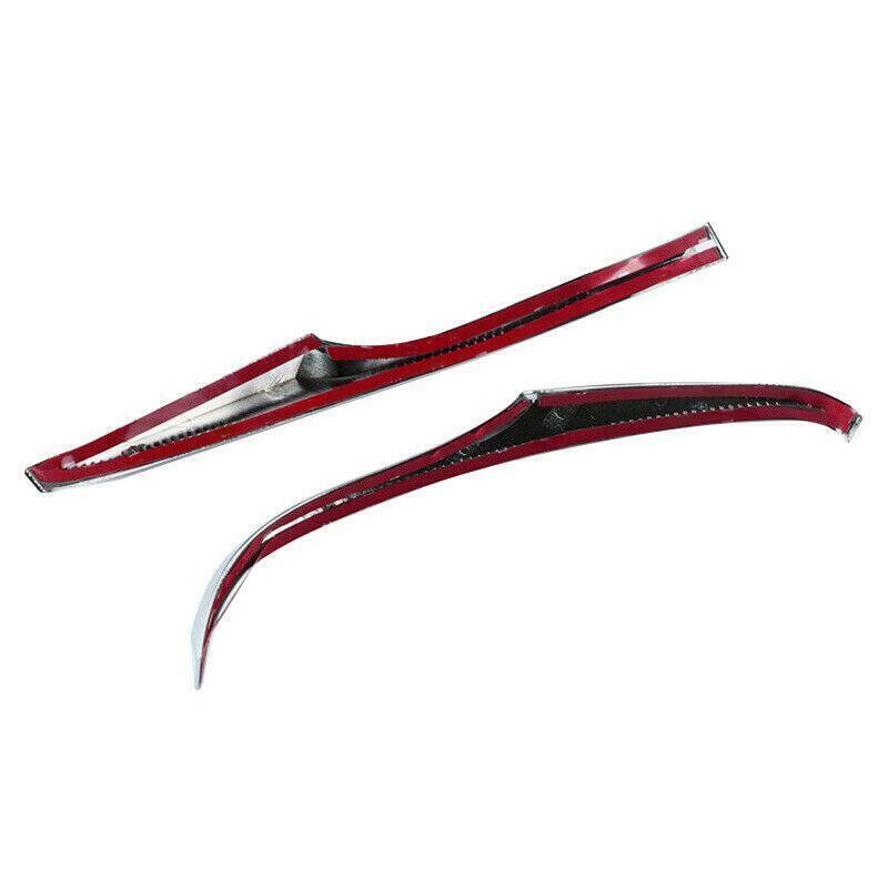 Chrome Side Rear Mirror Strip Cover L+R Fit for Lexus LX570 GX460 2016-21