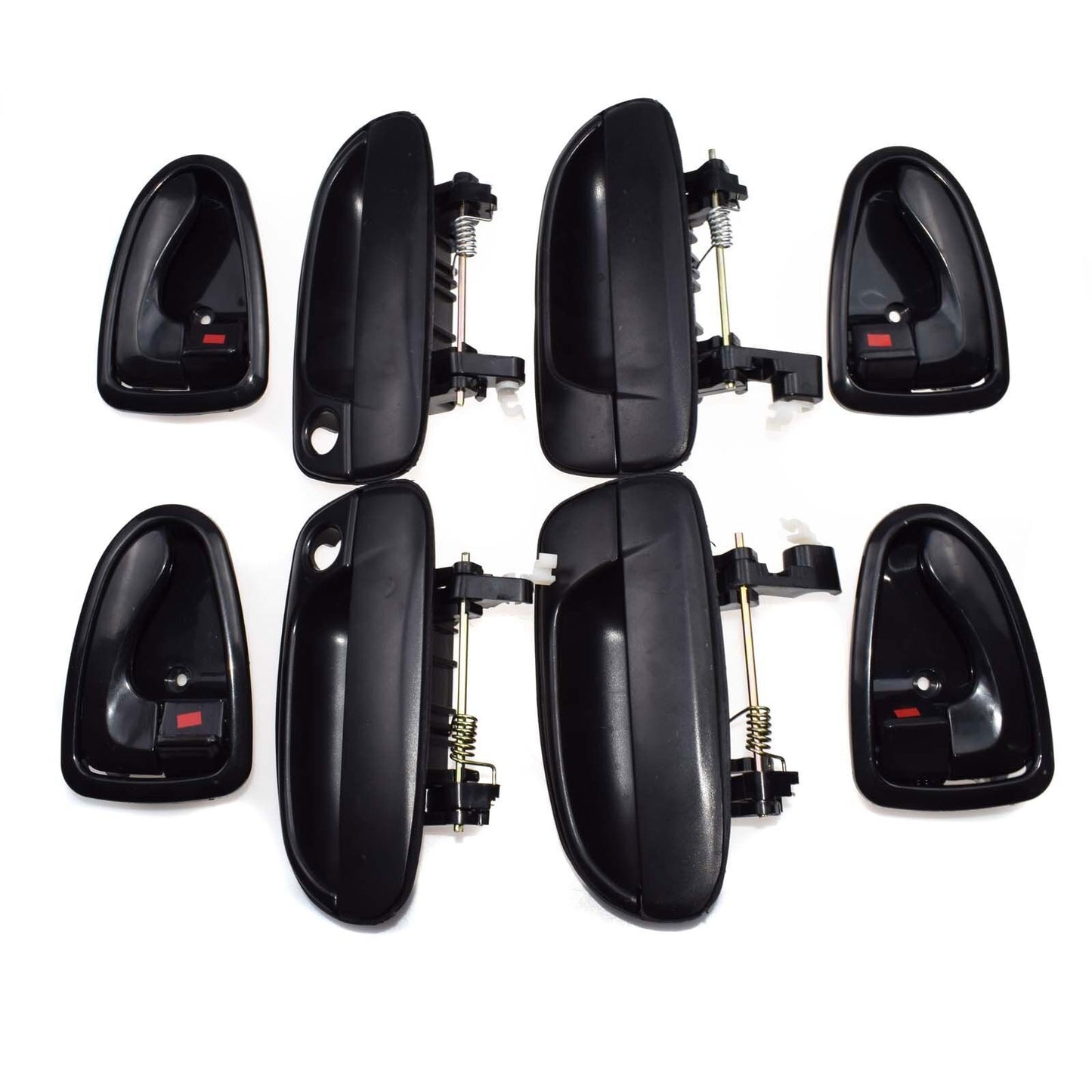 for Hyundai ACCENT 8262022001 8pcs Black Outside black Inside Door Handles New