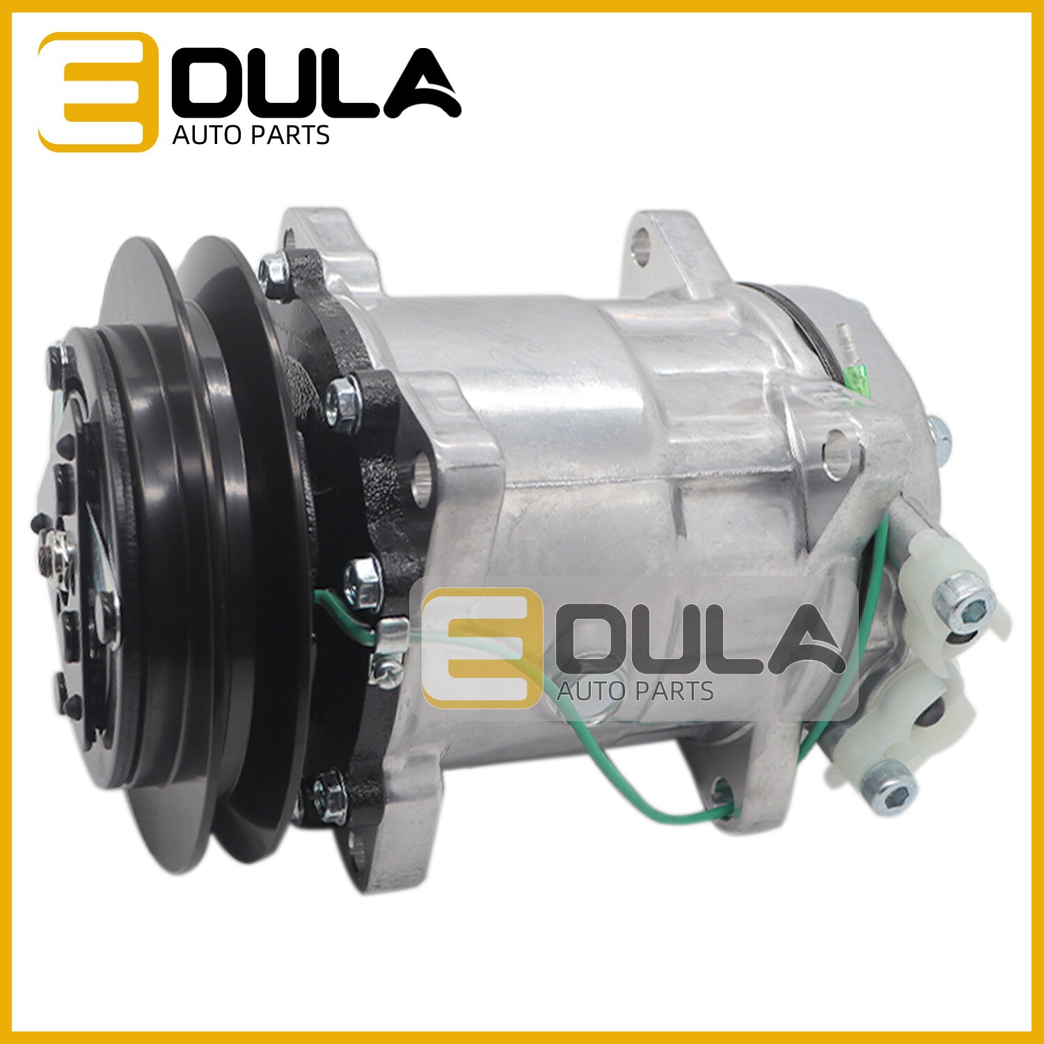 12V AC Compressor SD7H15 fits for Mitsubishi Kobelco Kato Komatus Fuso 71208019