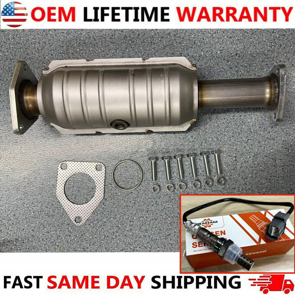 Catalytic Converter w/O2 Sensor Fit for Honda Pilot 2003 2004 3.5L 6 CYL Direct-Fit