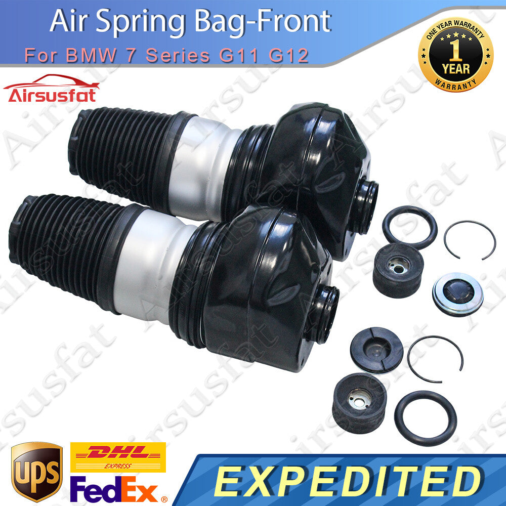 2x Front LR Air Suspension Spring Bags Fit for BMW 7 Series G11 G12 740i 750i