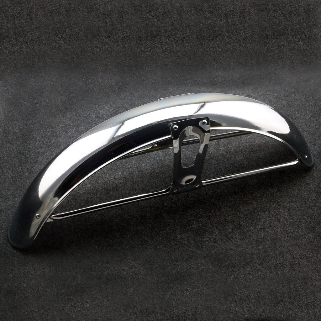 Chrome Front Fender Assembly for HONDA S90 CS90 CS110 CB100 CB125S CG110 CG125