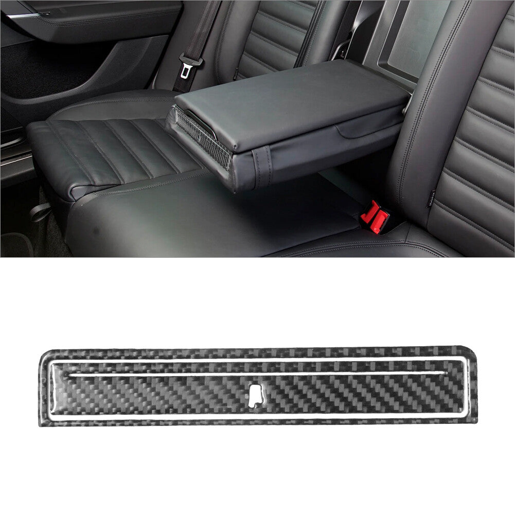 Carbon Fiber Rear for Seat Armrest Trim for Volkswagen for Passat 2006-2011