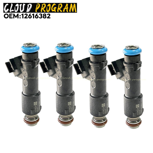 4-pack of fuel injectors for GMC for Canyon for Chevrolet Colorado 2.9/3.7 12616382