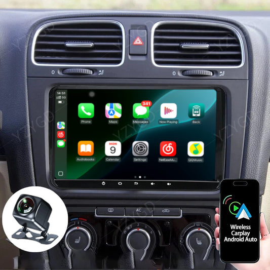 for Volkswagen for Passat 3C Estate 2005-2010 Stereo Carplay Car Radio Screen GPS FM