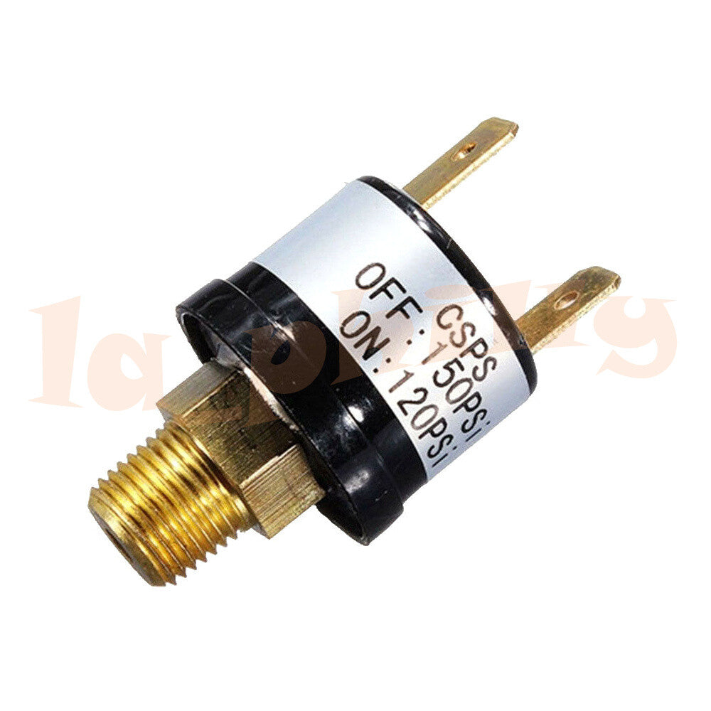 120-150 PSI Air Pressure Control Switch Valve F/Horn Comperssor Tank 12V VXA7150