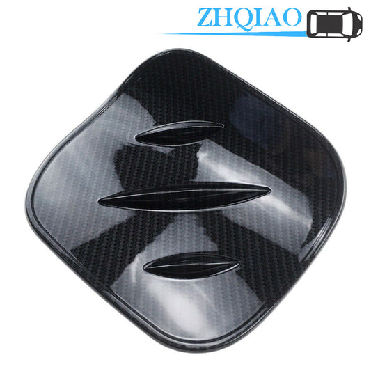 Carbon Fiber Car Oil Gas Fuel Tank Cap Cover Trim Fits for Toyota C-HR CHR 2016-2019