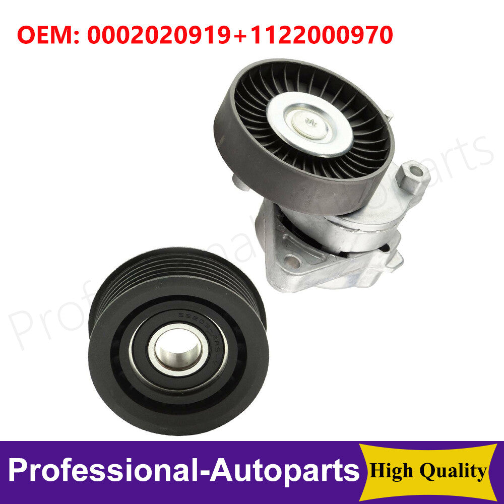 Belt tensioner and idler pulley kit for Mercedes-Benz S350 E320 C280