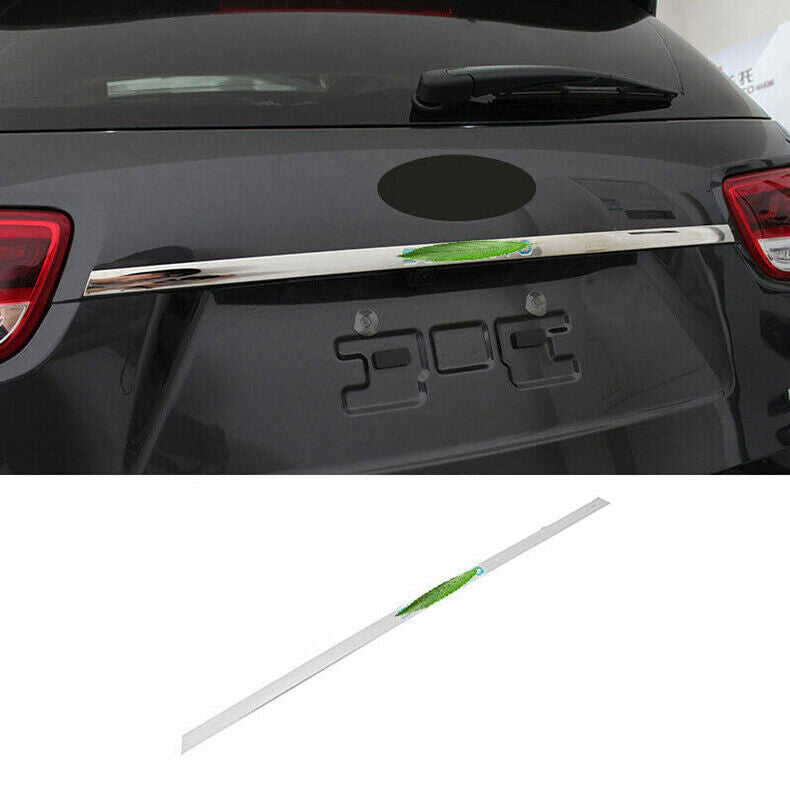 for Kia Sorento 2016-2020 Chrome Steel Rear Door Trunk Lid Tailgate Strip cover