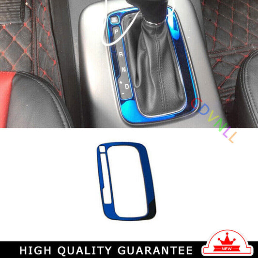 Console Gear Shift Frame Cover Trim Fit for Kia K3 Forte 2014-2016 Blue Titanium