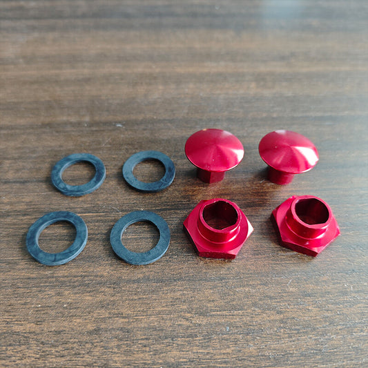 Rear Window Strut Hardware Kit for 92-95 for Honda for Civic 3Dr Hatchback EG6 CRV Red