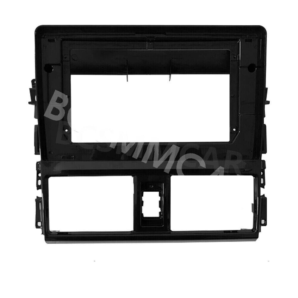 Double 2Din Car DVD Radio Stereo Facia Panel Fit for Toyota VIOS Yaris 2013-2017