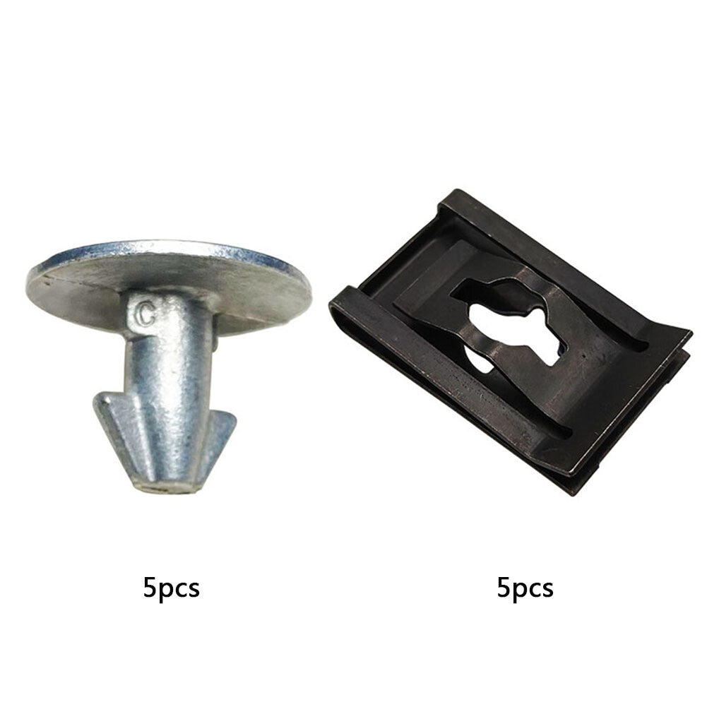 10 Car Lower Shield Engine Cover Pin Screw Fastener Clips for Honda for Civic Accord