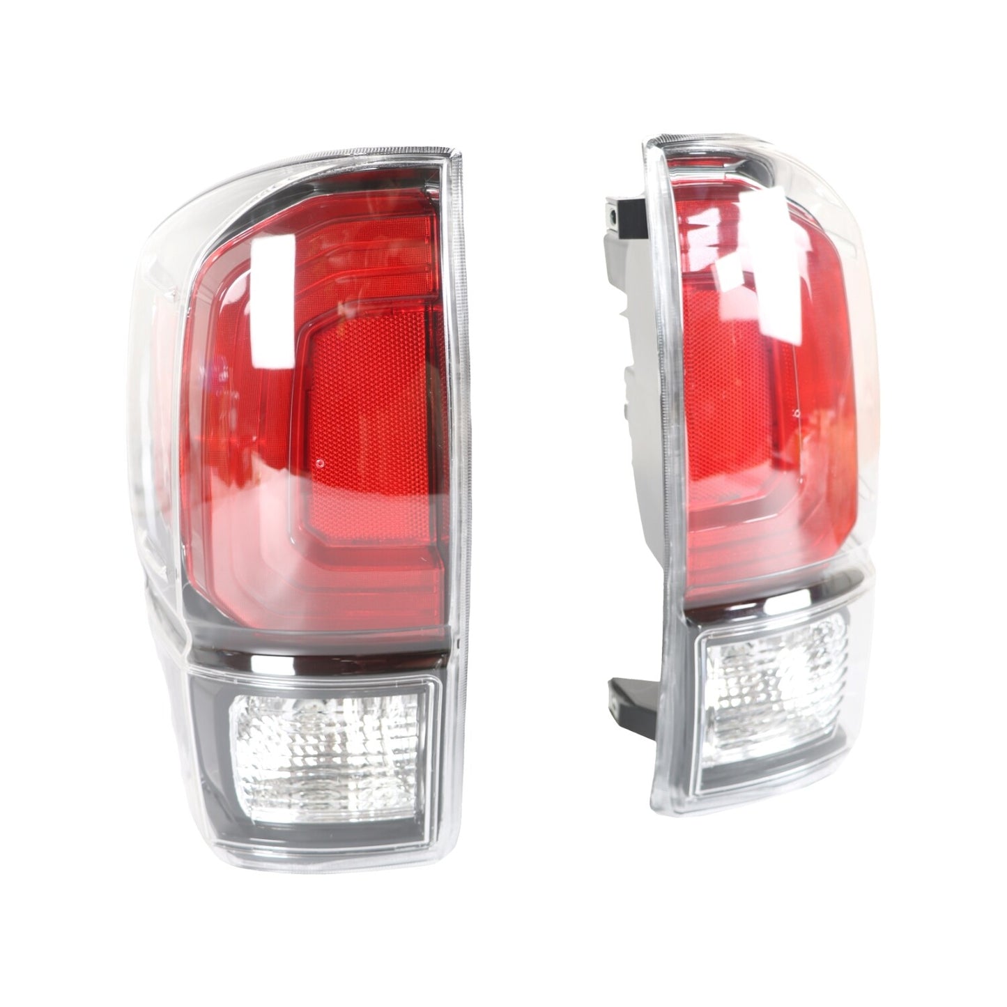 Black Bezel Tail Lights For 2016-2021 for Toyota Tacoma Left and Right 2.7L 3.5L V6