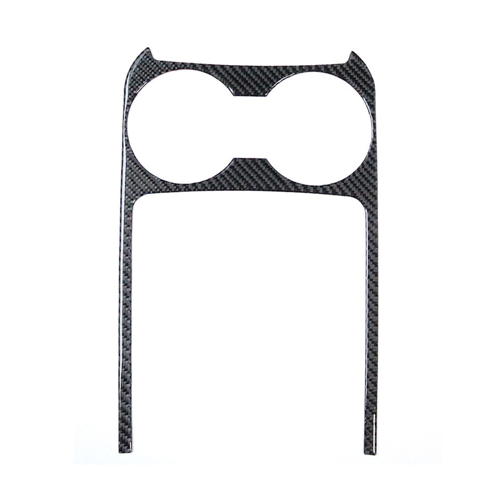 Carbon Fiber Car Central Cup Panel Trim Interior for Dodge Journey 2009-2010 SXT